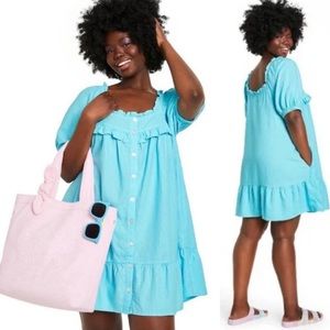 Stoney clover Lane x Target Blue Ruffled Dress size 4X